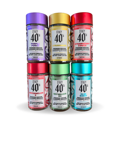 Stiiizy 40's Preroll Multipack 2.5G