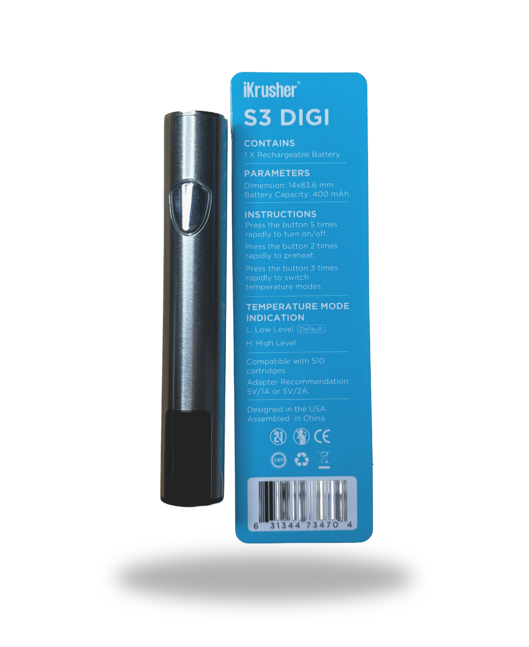 S3 DIGI 510 Battery By iKrusher
